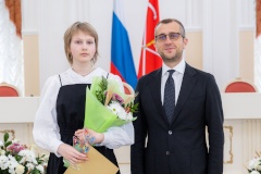 Церемония вручения премий Правительства Санкт Петербурга «Юные дарования» и «Педагогические надежды» за 2021 год