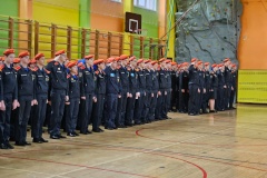 В купчинской школе кадетам вручил погоны