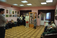 В Рыбацкой библиотеке № 6 состоялась презентация международной передвижной выставки «Святая Русь – мир без границ».