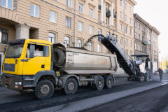 На трех набережных Санкт Петербурга ведутся активные ремонтные работы