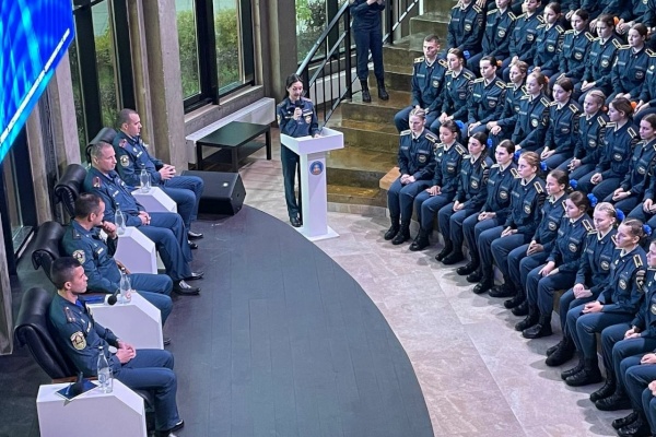 В ПРОСТО прошло награждение и «Разговор о важном» с первокурсниками МЧС