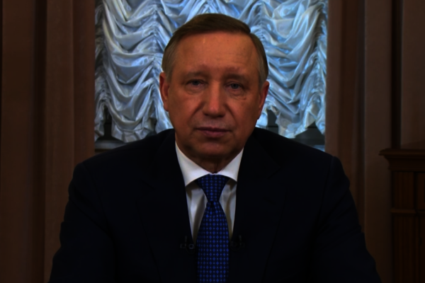 Обращение губернатора Александра Беглова в связи с 80-летием начала работы ледовой Дороги Жизни