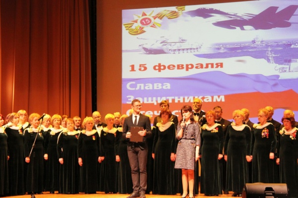 Во Фрунзенском районе состоялся праздничный концерт, посвященный 29-й годовщине вывода советских войск из Афганистана