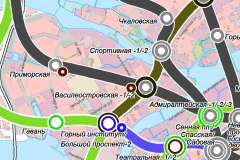 С жителями города обсудили второй вестибюль станции «Василеостровская»