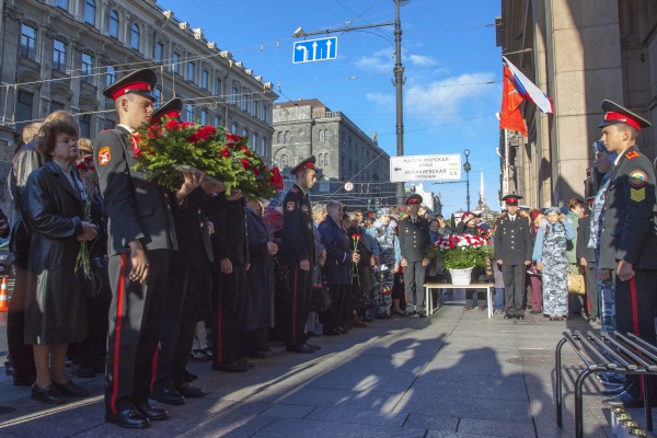 В Центральном районе почтили память жертв блокады Ленинграда