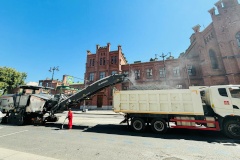 На Лиговском проспекте продолжается ремонт дороги