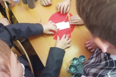 В начальной школе № 620 "Росток" прошел праздник посвящения первоклассников в пешеходы