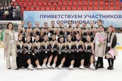 В Северной столице состязались лучшие мастера синхронного катания на коньках России