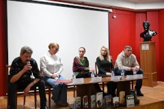 Во Фрунзенском районе прошел паблик-ток, посвященный памяти легендарного журналиста Андрея Константинова