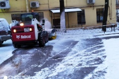В Центральном районе очищено от снега 1566 дворов