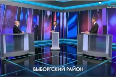 Глава района Виктор Полунин принял участие в программе «Петербург — город решений»