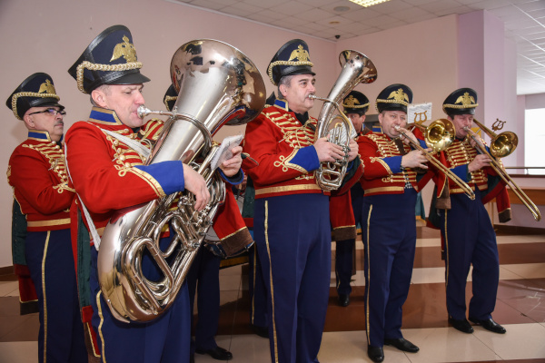 В Кронштадтском Дворце молодежи состоялся праздничный коцерт "Мы- Армия страны!",посвященный Дню защитника Отечества