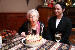 95-летний юбилей отметила Бобовикова Евгения Николаевна