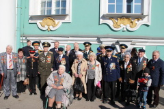 Ветераны Центрального района посетили Парад Победы