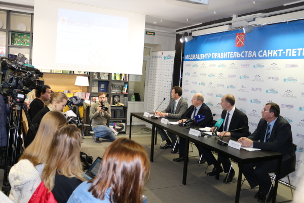 Пресс-конференция, посвящённая началу навигации в Санкт‑Петербурге в 2017 году