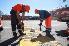 Более чем на 340 адресах Петербурга в 2025 году в рамках Адресных программ появятся новые технические средства организации дорожного движения