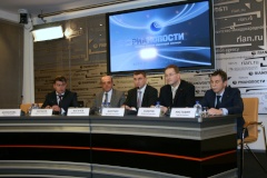 Пресс-конференция в «РИА Новости»