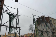 По факту обрушения и разборки исторической фасадной стены вдоль Бронницкой, 11 проводится правовая оценка действий застройщика