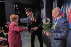 Сегодня Почетные знаки «В честь 80-летия полного освобождения Ленинграда от фашистской блокады» были вручены ветеранам Малой Охты.