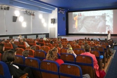 Школьники Фрунзенского района стали участниками Всероссийского показа военно-исторических фильмов, приуроченного ко Дню памяти и скорби