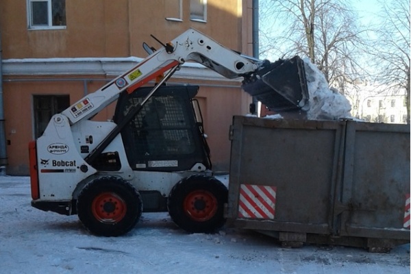 Уборка снега и наледи во Фрунзенском районе. Данные на 1 марта