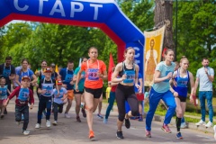 В парке имени И.В. Бабушкина состоялся забег, посвященный празднованию 800-летия со дня рождения святого благоверного князя Александра Невского