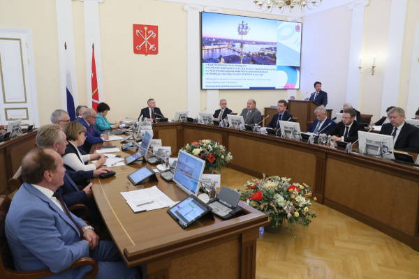 Заседание Правительства Санкт‑Петербурга от 23.07.2019