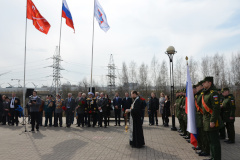 Митинг на Чернобыльской аллее