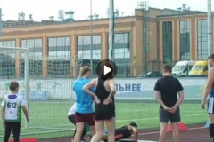 На городском стадионе прошел Фестиваль ВФСК "Готов к труду и обороне" (ГТО) Пушкинского района