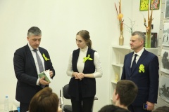 Молодёжь Кировского района встретилась с внуком легендарного Маршала Советского Союза