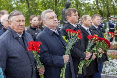 В Невском районе отдали дань памяти жертвам блокады Ленинграда