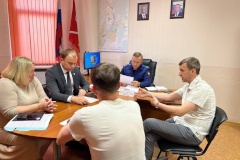 Сегодня в администрации Красногвардейского района прошел открытый прием предпринимателей