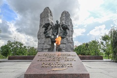 Во Фрунзенском почтили память десантников, погибших во время исполнения воинского долга
