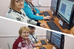 В Комплексном центре социального обслуживания населения Фрунзенского района проходят занятия по компьютерной грамотности