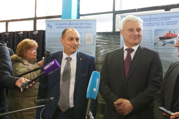 Глава района принял участие в пресс-туре на завод по переработке пластмасс имени "Комсомольской правды"