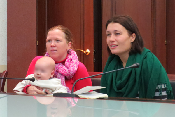 12 ноября - Жанна Воробьёва провела приём во Фрунзенском районе