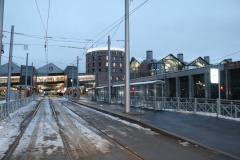 Обустроена посадочная площадка к запуску бесплатного трамвая на период ремонта «Ладожской»