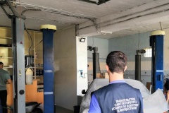 Во Фрунзенском районе освобождается земельный участок, незаконно используемый под размещение объектов по техническому осмотру и ремонту автомобилей