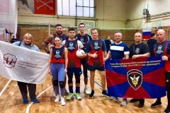 Дружина Красногвардейского района заняла первое место в городских соревнованиях по волейболу