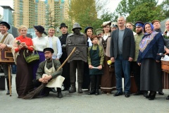 На Удельном рынке открыта Площадь шарманщика