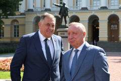 Александр Беглов: Петербург ценит приверженность руководства и жителей Республики Сербской сотрудничеству с Россией