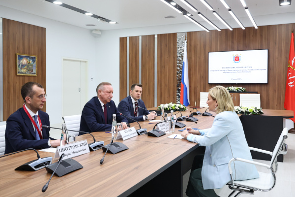 Подписание Меморандума о сотрудничестве между Министерством культуры Российской Федерации и Правительством Санкт‑Петербурга