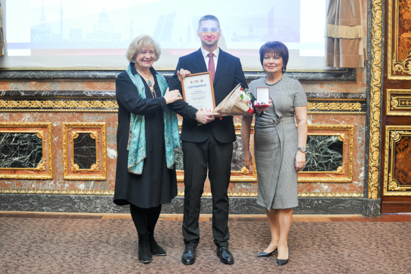 Представители Общественной палаты Санкт‑Петербурга наградили лауреатов «Молодежной премии Санкт‑Петербурга»