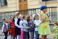 Первого сентября на площадке перед Центром культуры и досуга «Кировец» состоялась интерактивная игровая программа, посвященная Дню знаний