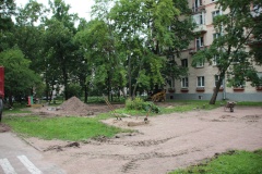 МО Пулковский меридиан проводит благоустройство