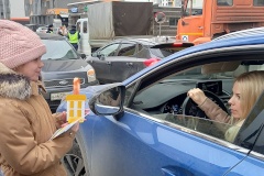 ГИБДД Фрунзенского района провели профилактическую акцию «Пристегнись!»