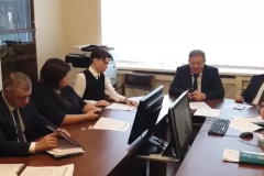 Десятиклассник провел рабочий день с главой Калининского района