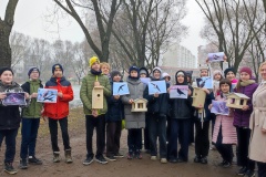 Благотворительная акция «Скворечник в каждом дворе» стартовала во Фрунзенском районе