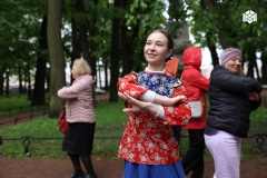 В Василеостровском районе дан старт новому сезону проекта «Танцевальные веранды»