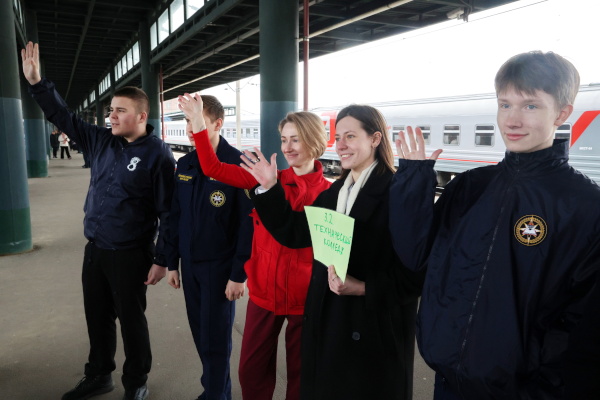 В Петербург прибыли школьники из Белгорода и приграничных районов Белгородской области